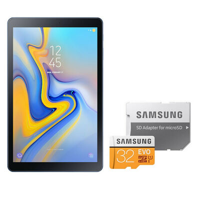 Samsung Galaxy Tab A (2018) 10.5" 32 Go Wi-Fi Argent + Carte Micro SDHC 32 Go