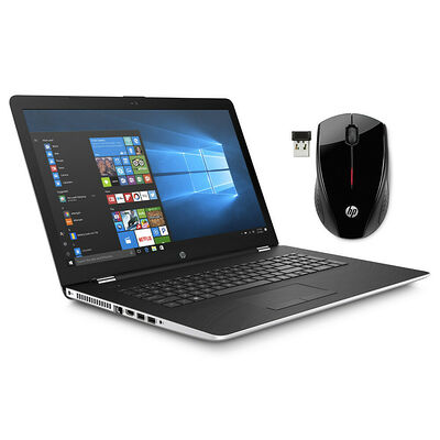 HP Notebook 17 (17-BS041NF) Argent +  Souris sans fil HP X3000