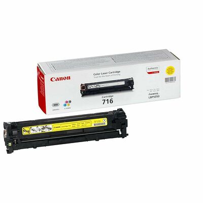 Toner Jaune 716Y, 1977B002AA, 1500 pages, Canon
