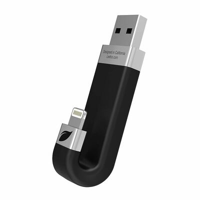Clé USB 2.0 Leef iBridge, 64 Go, Noire