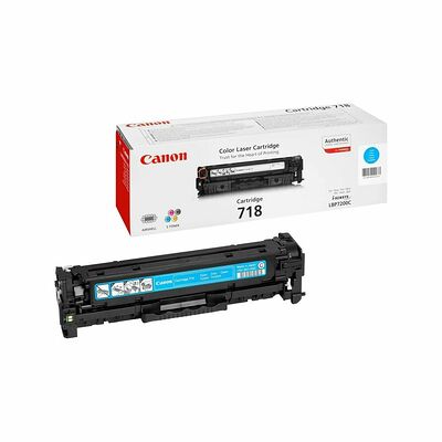 Toner Cyan 718C , 2661B002AA, 2900 pages, Canon