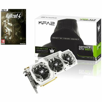 KFA2 GeForce GTX 980 Ti HOF, 6 Go + Fallout 4 offert ! (version boîte)