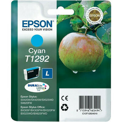 Cartouche d'encre Cyan T1292, Pomme, 460 pages, Epson