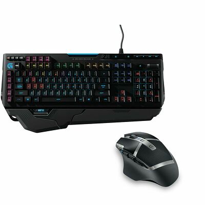 Pack Gaming Logitech, Clavier G910 Orion Spark (AZERTY) + Souris G602 Wireless