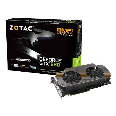 Zotac GeForce GTX 980 AMP! Omega Edition, 4 Go