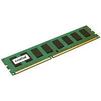 Mémoire DDR3, 4 Go, PC3-10600, CAS 9, Crucial