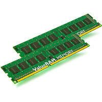 Kit Dual Channel DDR3 Kingston Value Ram, 2 x 2 Go, PC3-8500, CAS 7