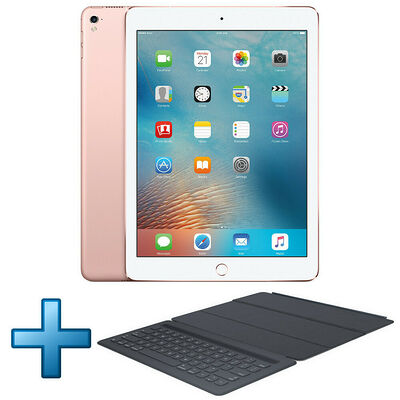 Apple iPad Pro 9.7'' Retina 32 Go Wi-Fi Or rose (2016) + Smart Keyboard