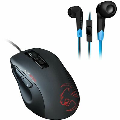 Pack Gaming Roccat, Souris Kone Pure Optical + Ecouteurs Syva offerts !