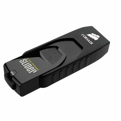 Clé USB 3.0 Corsair Flash Voyager Slider, 256 Go, Noir, Reconditionnée*