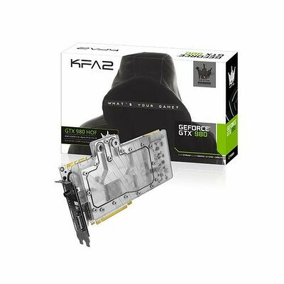 KFA2 GeForce GTX 980 HOF WaterCooled, 4 Go
