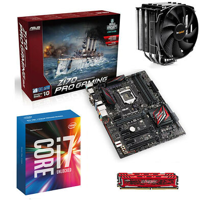 Kit d'évo Intel Core i7-6700K + Dark Rock 3 + Asus Z170 PRO GAMING + 16 Go