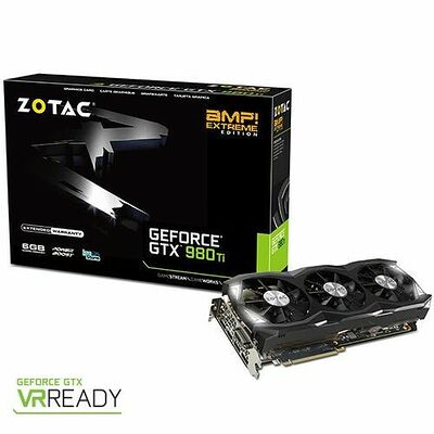 Zotac GeForce GTX 980 Ti AMP! Extreme Edition, 6 Go