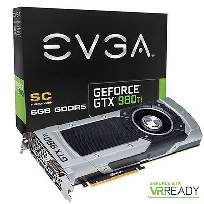 EVGA GeForce GTX 980 Ti SuperClocked GAMING, 6 Go