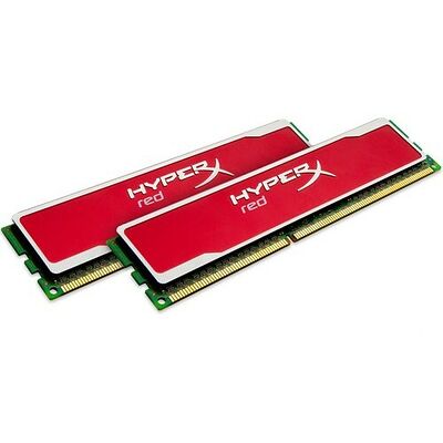 Mémoire DDR3 Kingston HyperX Red XMP, 8 Go (2 x 4 Go), PC3-12800, CAS 9