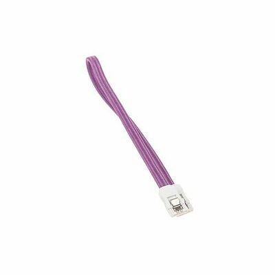 Câble SATA gainé à verrouillage BitFenix Alchemy - 30 cm - Violet/Blanc