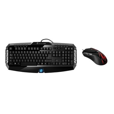 Pack Gaming Sharkoon, Clavier Skiller (AZERTY) + Souris Fireglider
