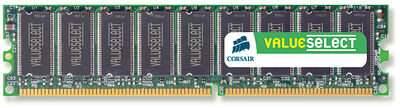 DDR Corsair Value Select 512 Mo, 400 MHz, CAS 2.5