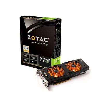 Carte graphique Zotac GeForce GTX 770 OC Dual Silencer, 2 Go