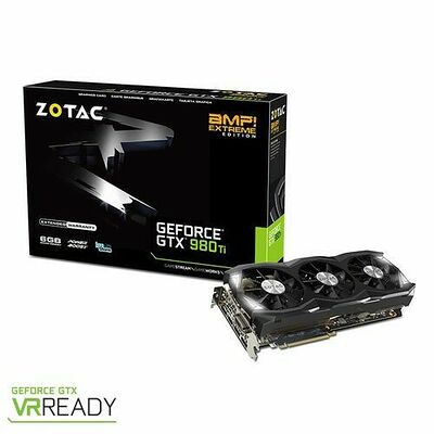 Zotac GeForce GTX 980 Ti AMP!, 6 Go
