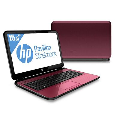 Ultrabook HP Pavilion Sleekbook 15-B054SF, 15,6", Rouge Rubis