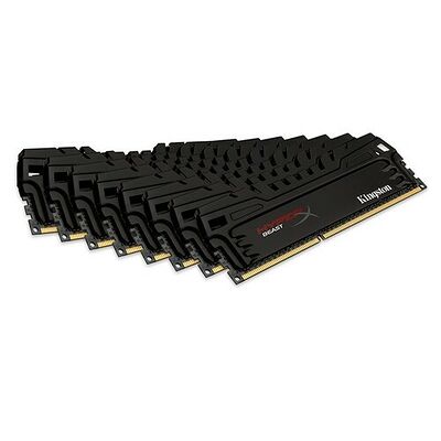 Kit de 8 barrettes DDR3 Kingston HyperX Beast XMP, 8 x 8 Go, PC3-14900, CAS 10