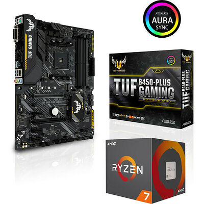 AMD Ryzen 7 2700 (3.2 GHz) + Asus TUF B450 PLUS GAMING