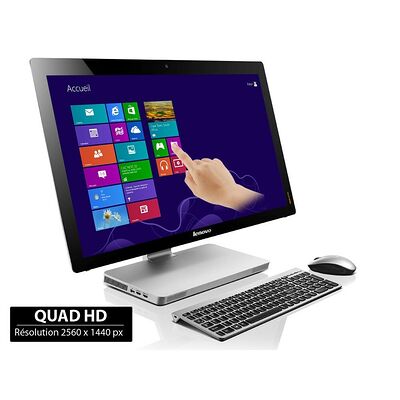 Lenovo Tout en un IdeaCentre A730, Ecran 27" Tactile Quad HD