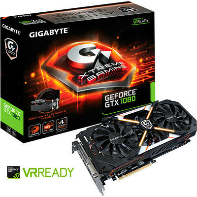 Gigabyte GeForce GTX 1080 XTREME GAMING PREMIUM PACK, 8 Go