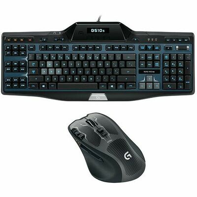 Pack Gaming Logitech, Clavier G510s (AZERTY) + Souris G700s