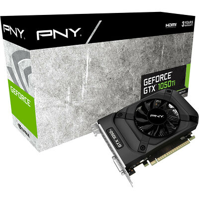 PNY GeForce GTX 1050 Ti, 4 Go