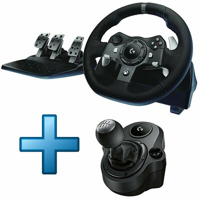 Logitech G920 Driving Force + Shifter - Xbox One / PC