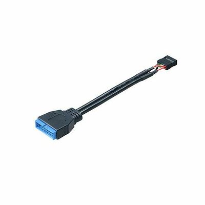 Câble adaptateur USB 3.0 interne vers USB 2.0 interne, 10 cm, Akasa