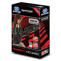 Carte graphique Sapphire Radeon HD 3450, 512 Mo