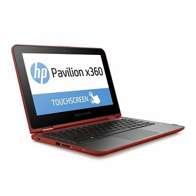 HP Pavilion x360 11-k006nf Rouge, 11.6" HD Tactile