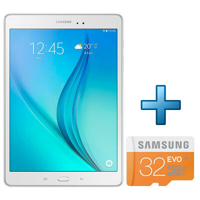 Samsung Galaxy Tab A 9.7" 16 Go Wi-Fi Blanc + Micro SD 32 Go
