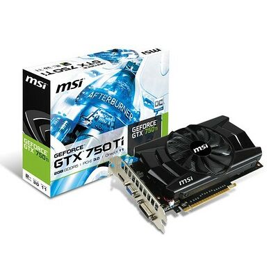 MSI GeForce GTX 750 Ti OC, 2 Go