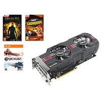 Carte graphique Asus Radeon HD 7970 OC, 3 Go + Pack de 4 jeux AMD offerts