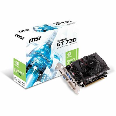 MSI GeForce GT 730, 2 Go