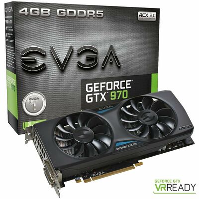 EVGA GeForce GTX 970 GAMING ACX 2.0, 4 Go