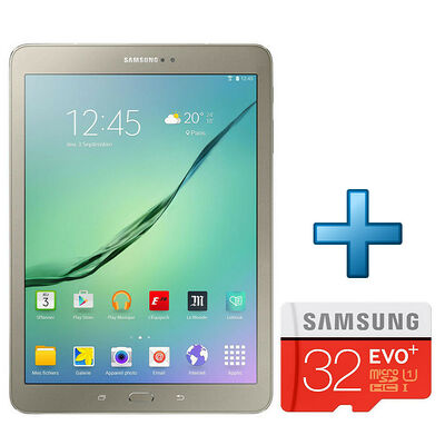 Samsung Galaxy Tab S2 VE 9.7'' 32 Go Wi-Fi Or + Micro SD 32 Go