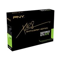 Carte graphique PNY Geforce GTX 670, 2 Go + Jeu offert