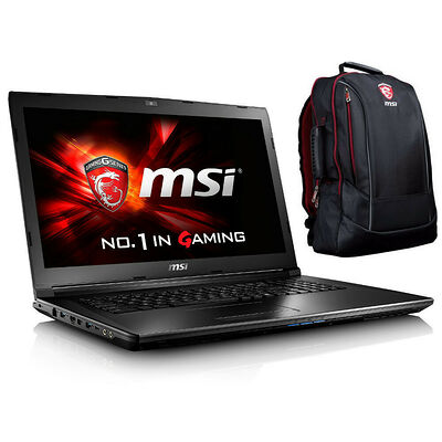 MSI GL72 7RD-261FR + MSI Hecate Gaming Backpack