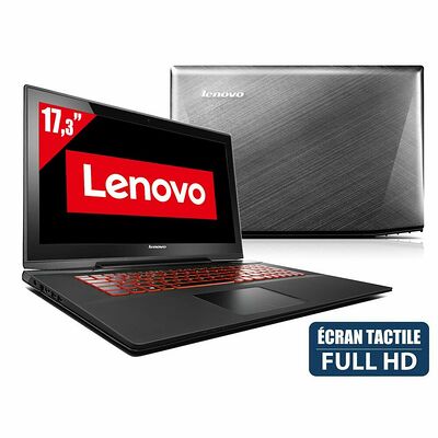 Lenovo Y70-70 Touch Noir, 17.3" Full HD Tactile