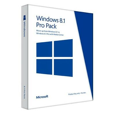 Pack professionnel pour Windows 8.1, 32/64 bits, Microsoft