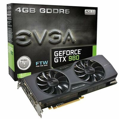 EVGA GeForce GTX 980 FTW GAMING ACX 2.0, 4 Go
