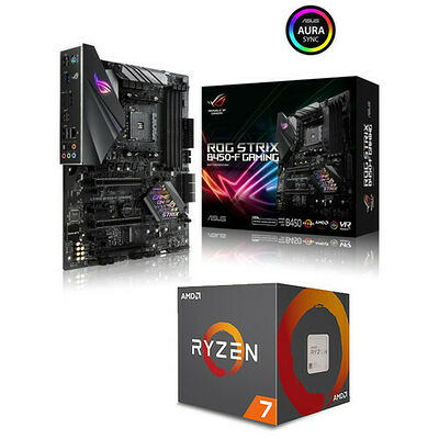 AMD Ryzen 7 2700X (3.7 GHz) + Asus ROG STRIX B450-F GAMING
