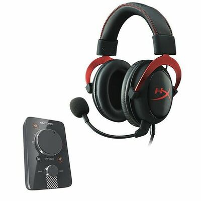 Kingston HyperX Cloud II, Rouge + Astro Gaming MixAmp Pro Dolby 7.1