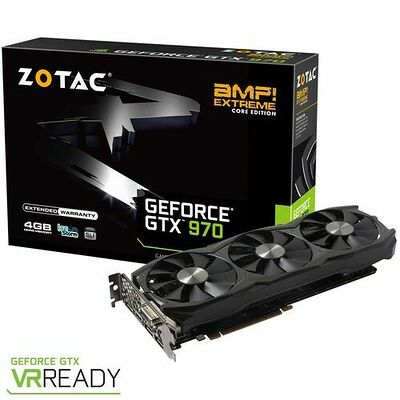 Zotac GeForce GTX 970 AMP! Extreme Core Edition, 4 Go