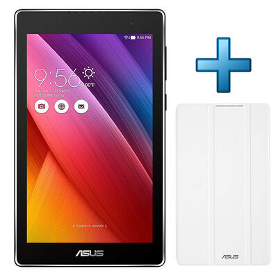 Asus ZenPad C 7.0 (Z170C-1A019A) 7" 16 Go Wi-Fi Noir + Tricover Blanc